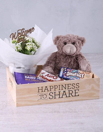 Welcome Baby Flower Arrangement - Product image