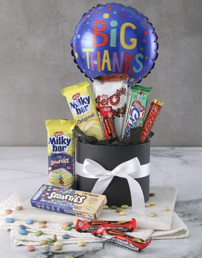 Wonderful Thank You Chocolate Hat Box - Product image