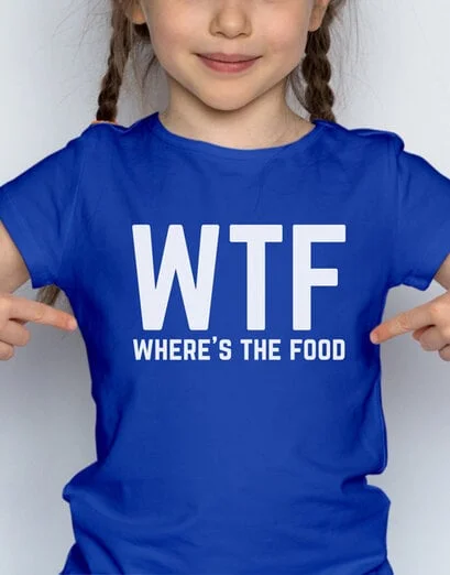 WTF Kids T Shirt